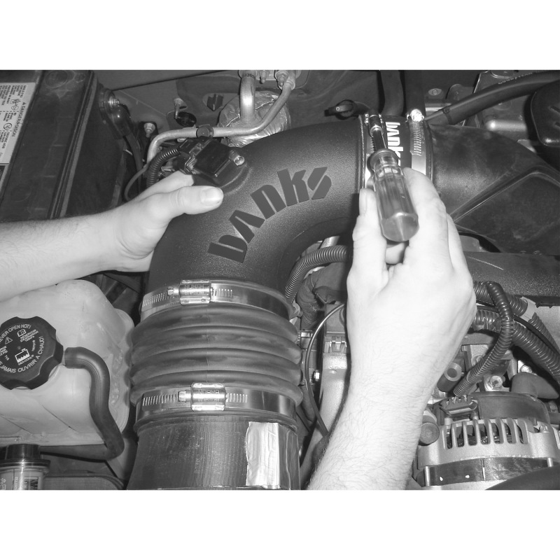 GMC 3500 Performance Air Intake - Banks Power - Ram-Air, Dry Filter, Cold Air Intake System - `06-`07